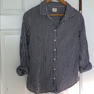 J Crew Gingham Shirt